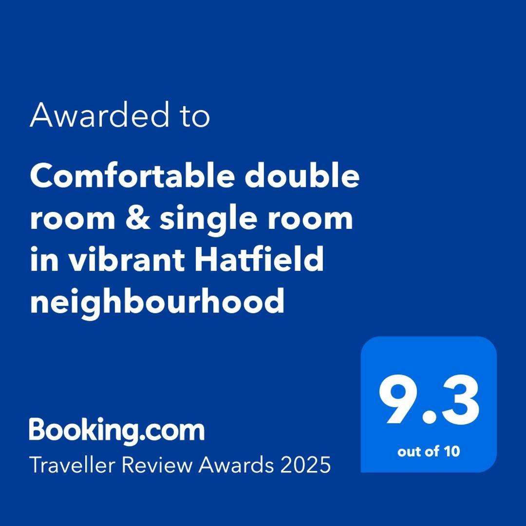 Comfortable Double Room & Single Room In Vibrant Hatfield Neighbourhood Zewnętrze zdjęcie